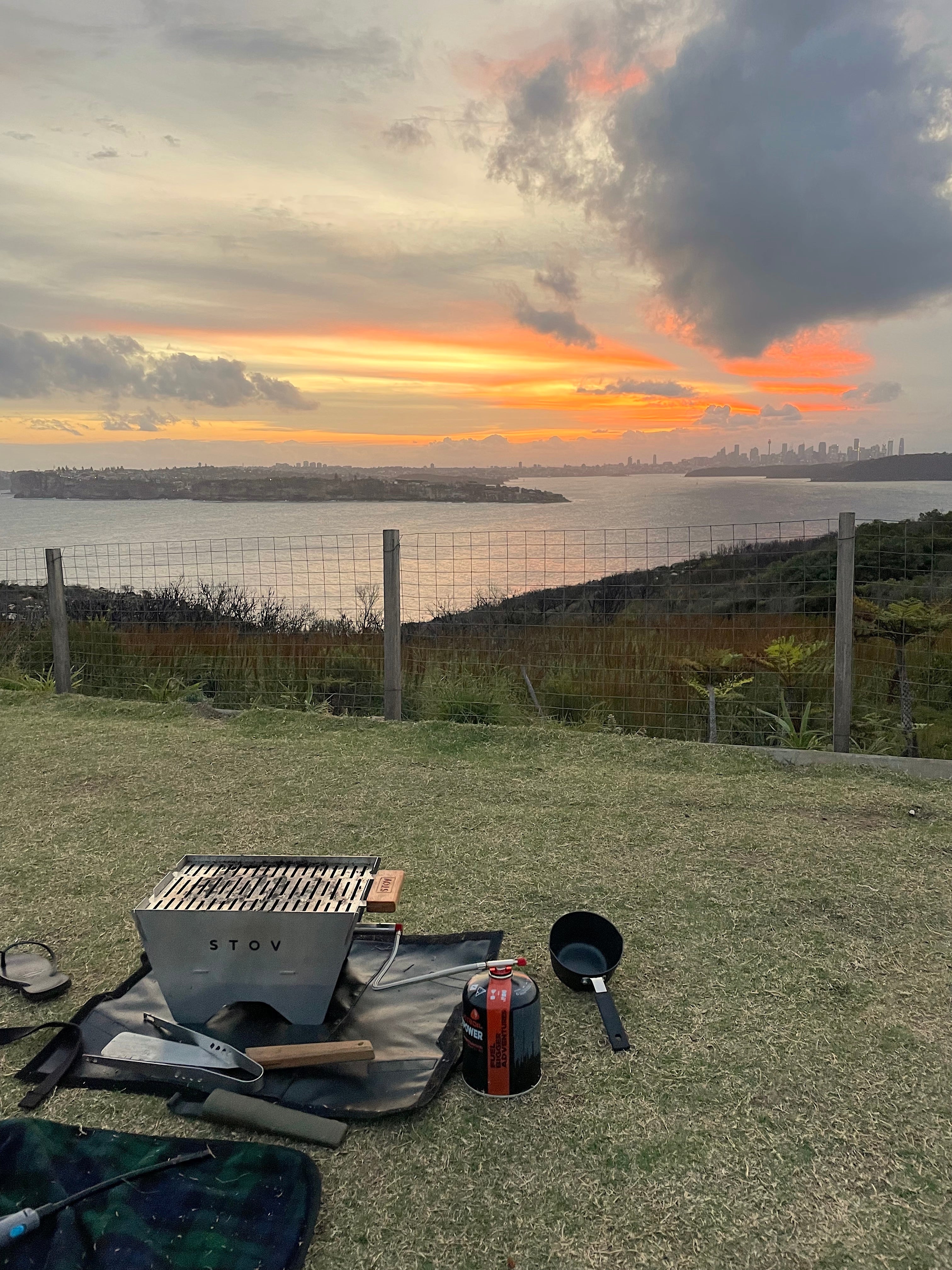 Best picnic spot in Sydney for a bbq with sunset view North Head