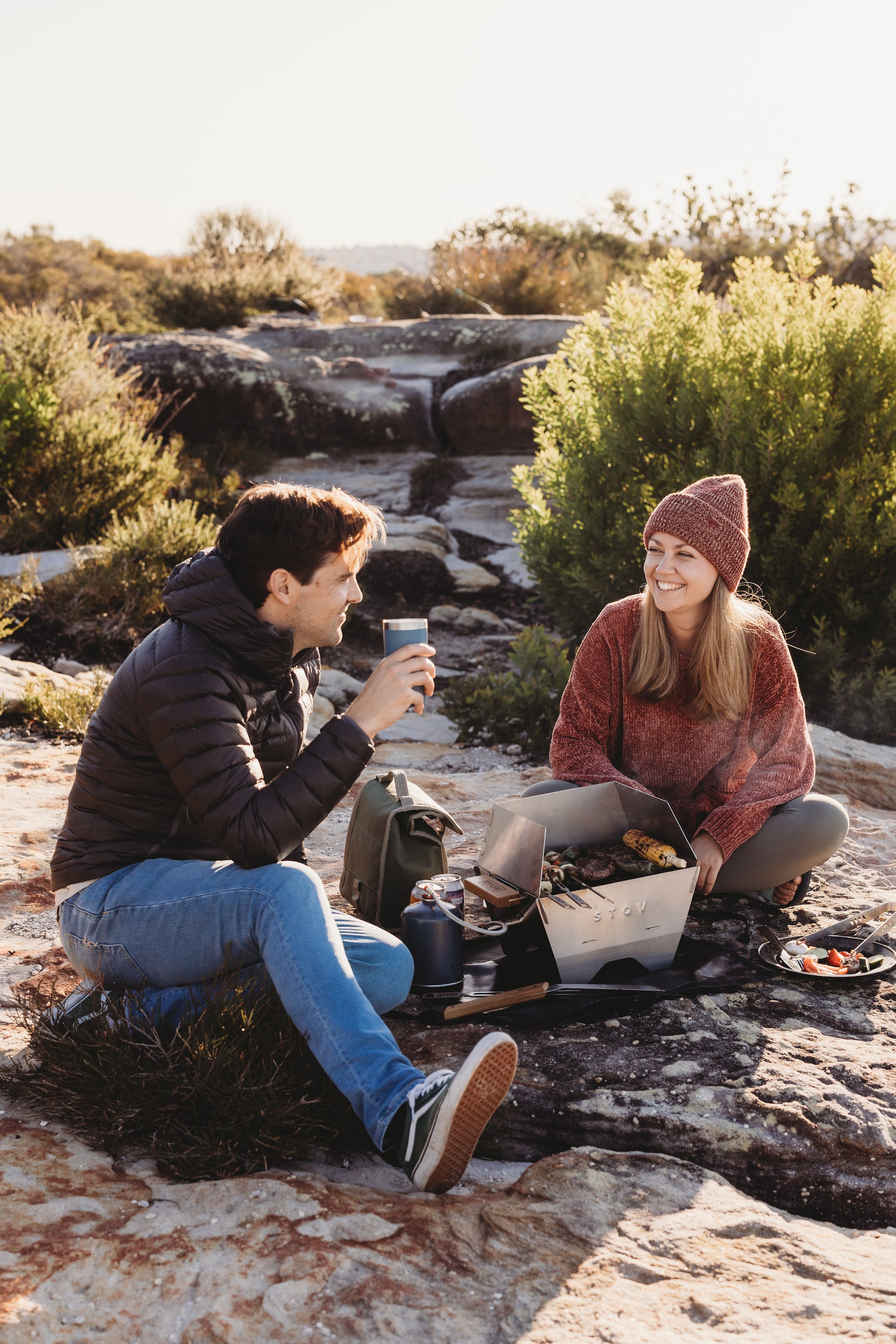 Designed with love the STOV BBQ makes your trips and adventures with friends easy and unforgettable. 