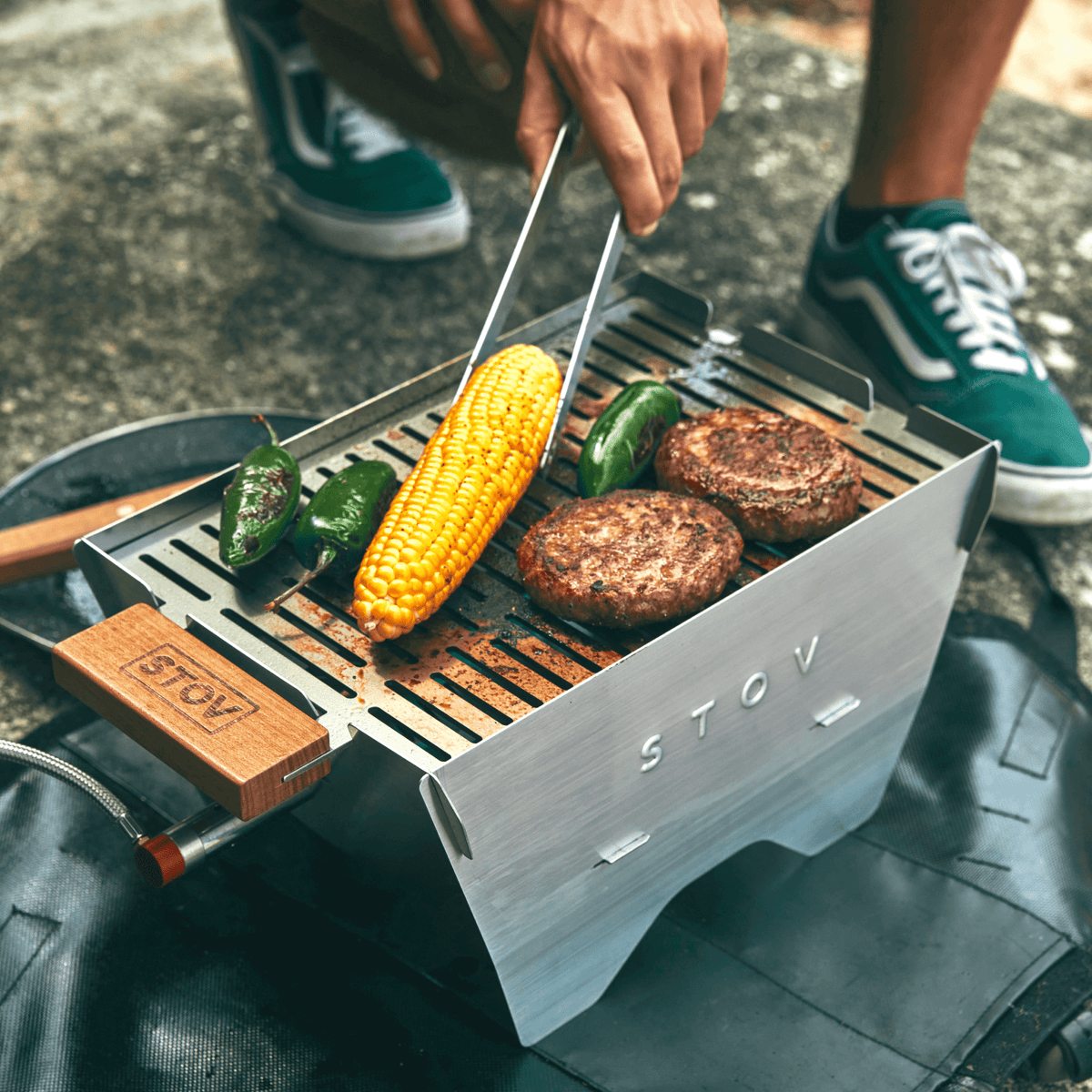 STOV BBQ | PORTABLE GAS BBQ – STOV - Extremely Portable BBQ