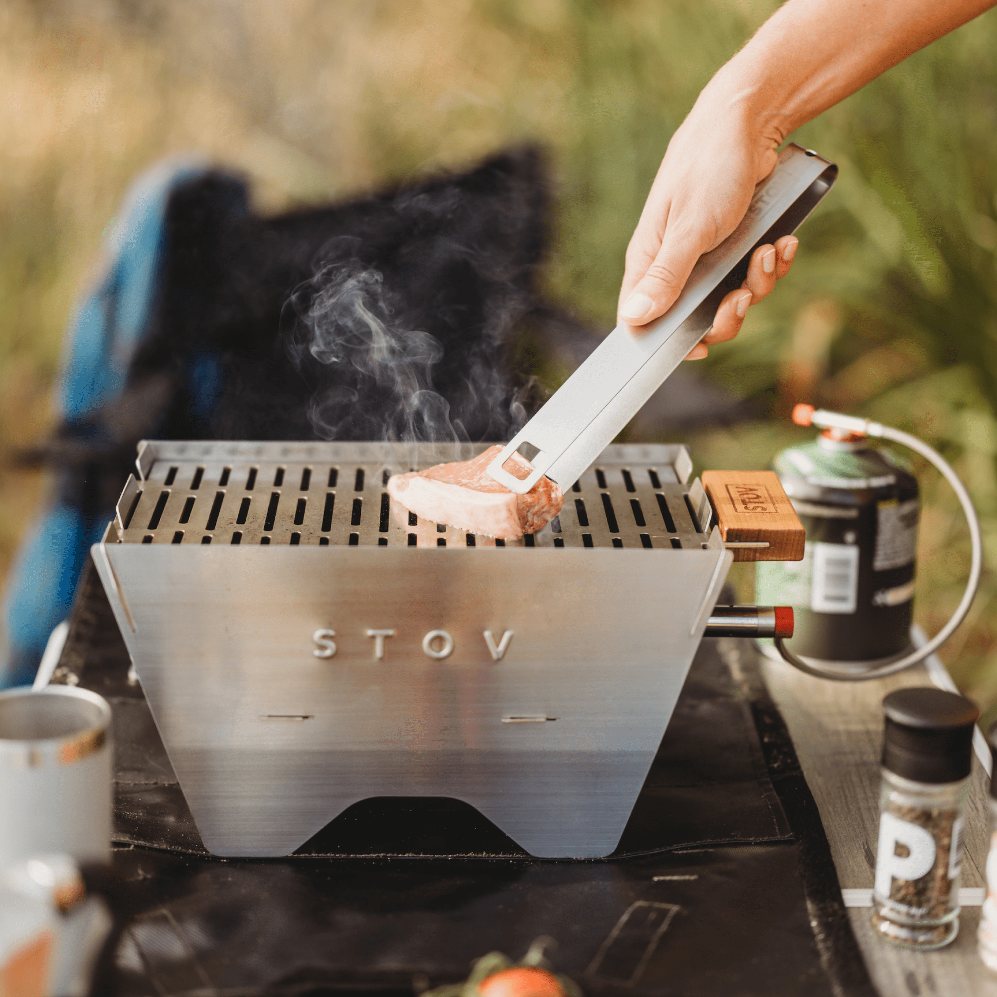STOV BBQ | PORTABLE GAS BBQ – STOV - Extremely Portable BBQ