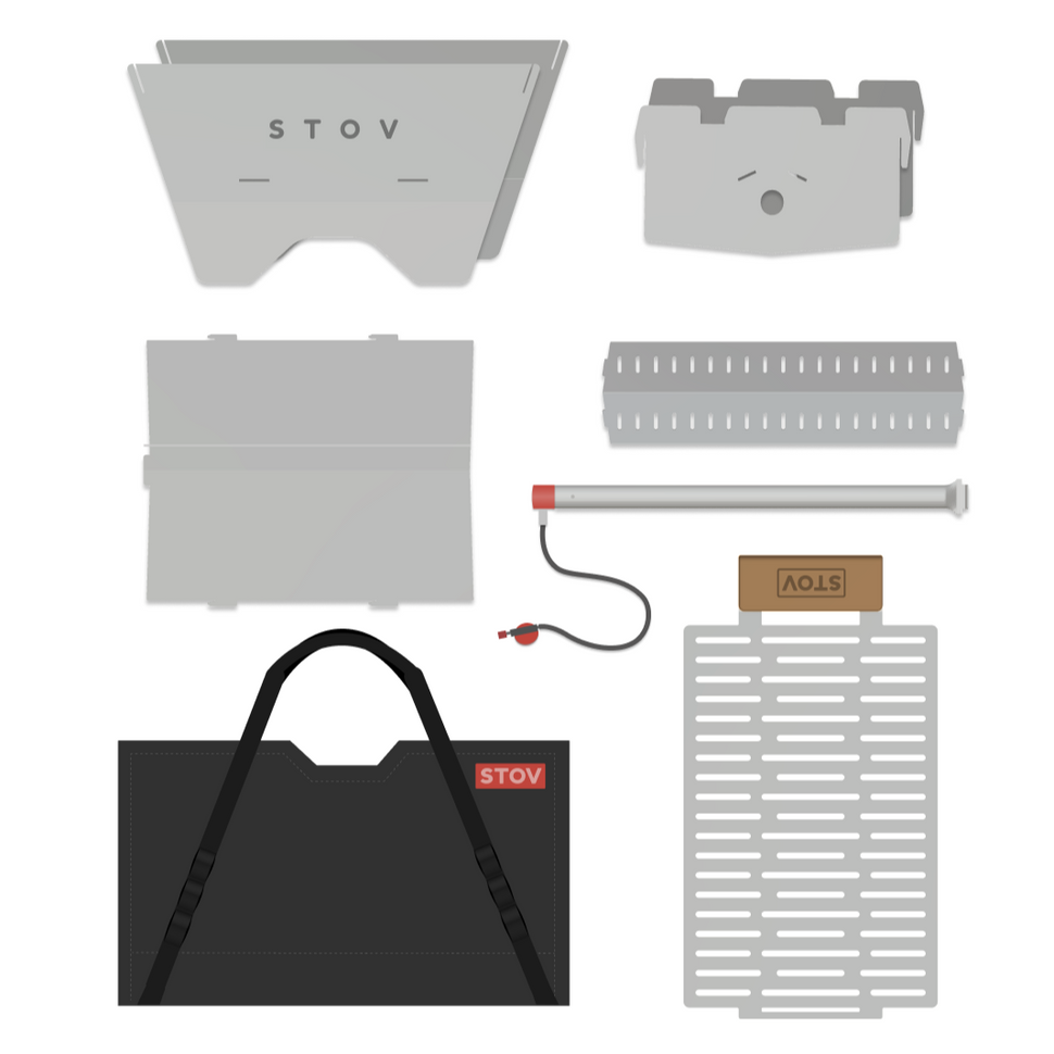 STOV BBQ | PORTABLE GAS BBQ – STOV - Extremely Portable BBQ
